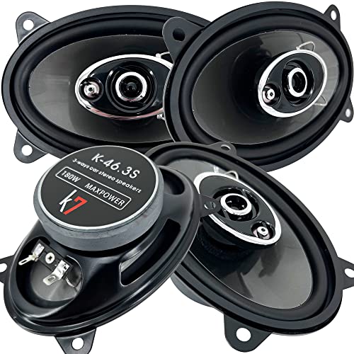 AUDIOTEK 4X K7 Pair of K-46.3s 4x6-inchs 4 AUDIOTEK 4X K7 Pair of K-46.3s 4x6-inchs 4